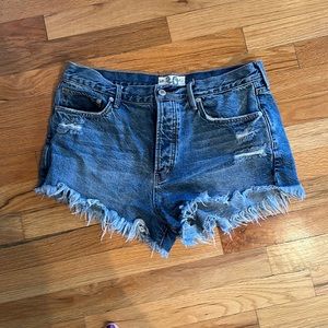 Free People Jean Shorts